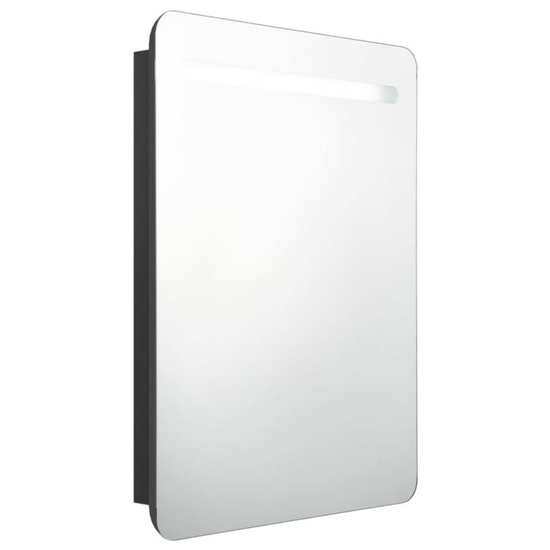Szafka łazienkowa wisząca WaszeMeble czarna z lustrem WM-326503 1 szt.