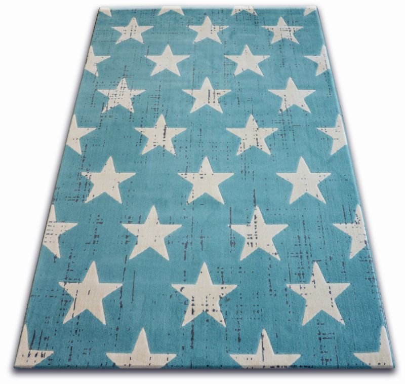 Dywan Scandi RugsX 120x170 cm niebieski B238 1 szt.