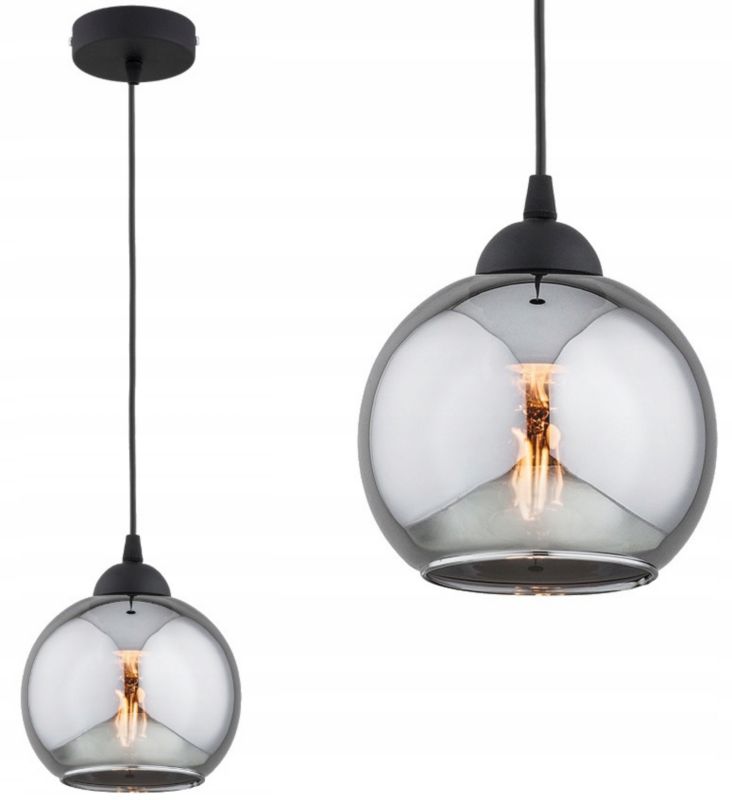 Lampa Wisząca Elko-Lighting MIlo E27 czarny 1 szt