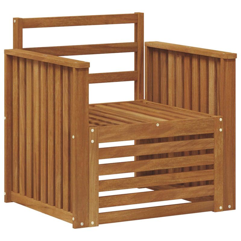 Sofa ogrodowa WaszeMeble z akacji brązowa WM-3436349 1 szt.