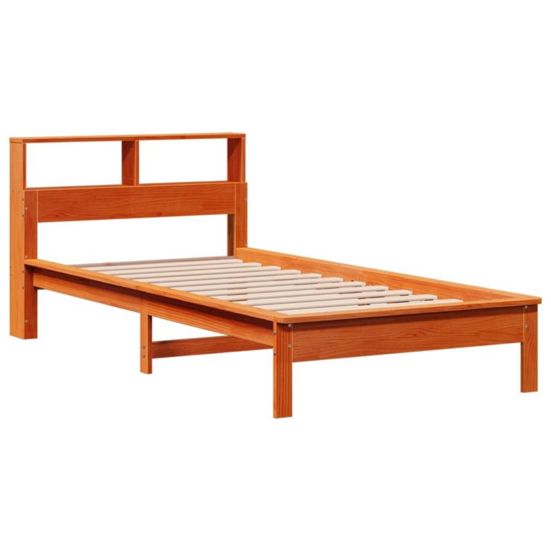 Łóżko drewniane WaszeMeble 100x200 cm brąz WM-855719 1 szt.