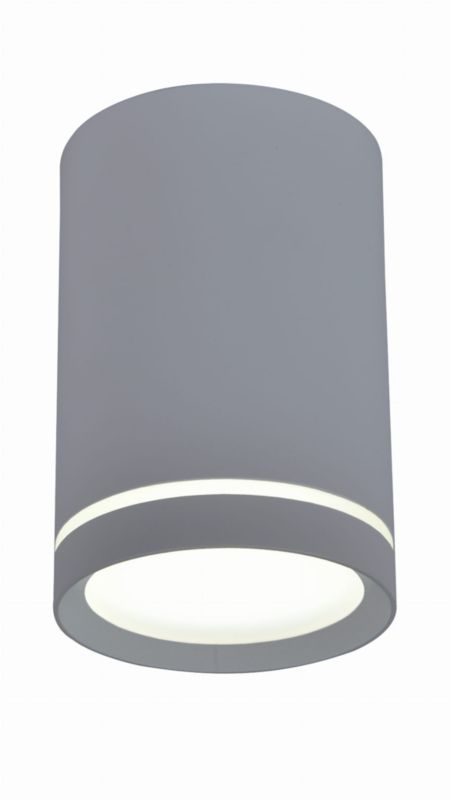Oprawa sufitowa Candellux Tuba szaro-biały 1 x GU10 x 15W IP20 wym: 6,8 x 8,8 cm - 1 szt.