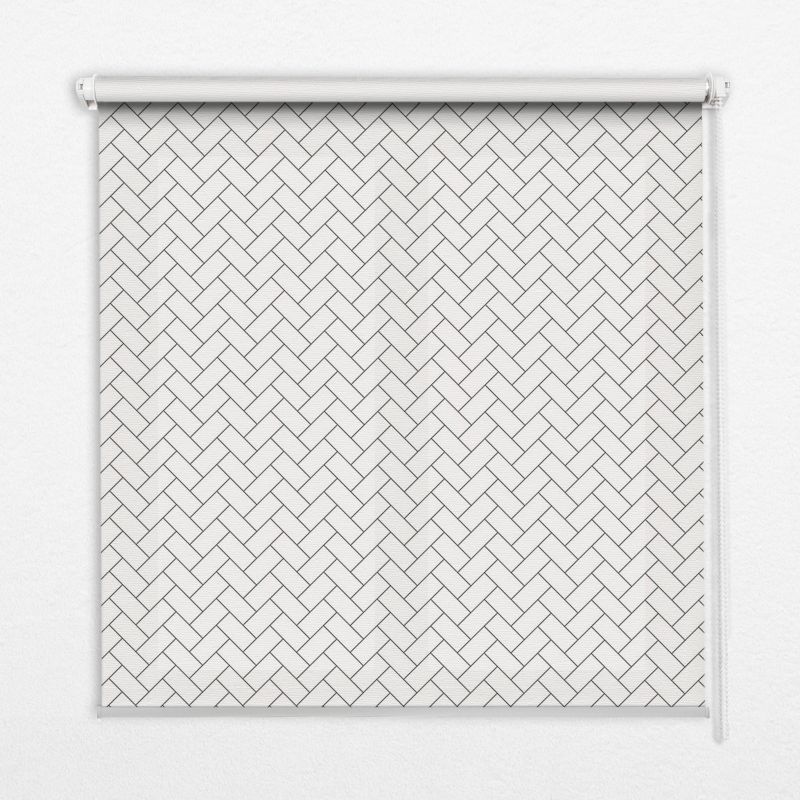 Roleta Do Okien Tulup 120x140 cm Prostokąt Obok Prostokąta Montaż do ściany/sufitu 1 szt.