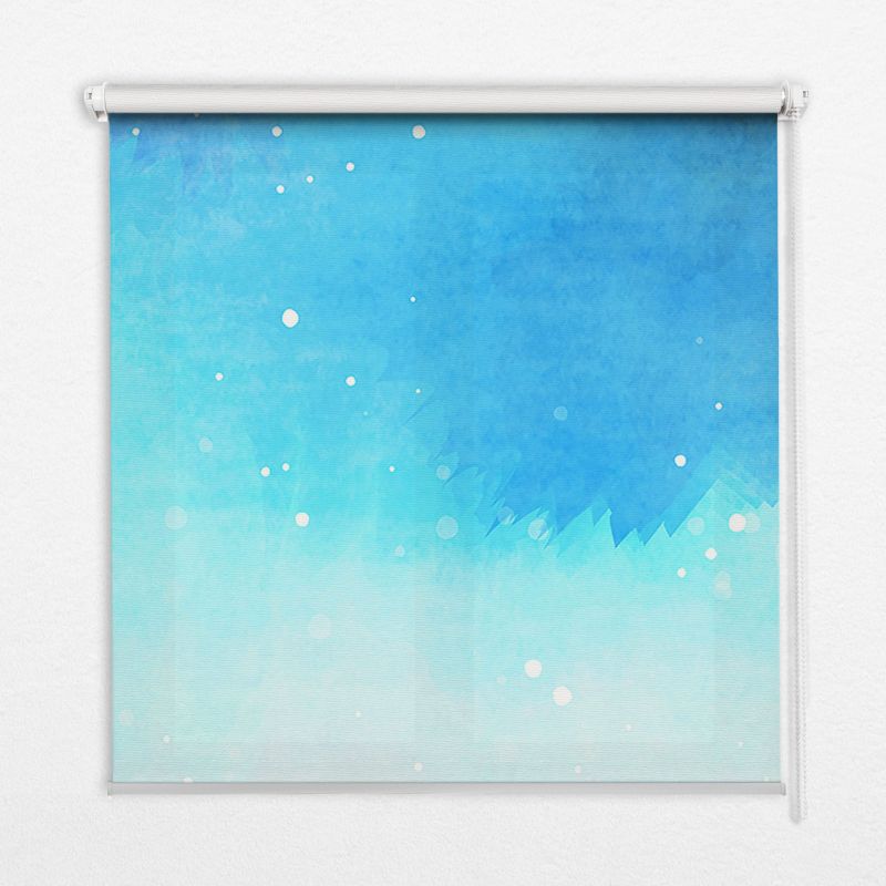Roleta Dekoracyjna Tulup 100x100 cm Zorza Polarna Montaż do ściany/sufitu 1 szt.
