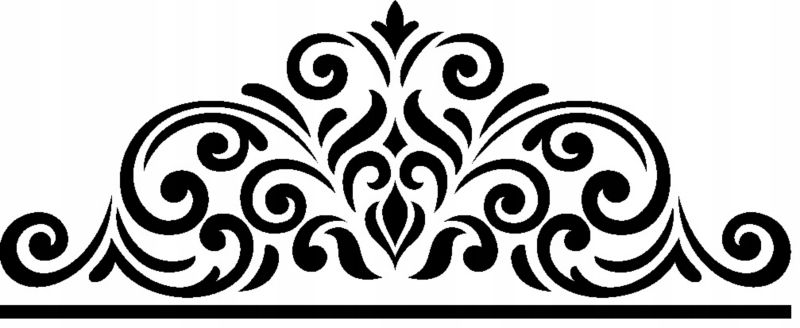 Szablon TYNKARSKI LuxBud Ornament 7 92x37cm Wielokrotnego Użytku Dekor 1szt.