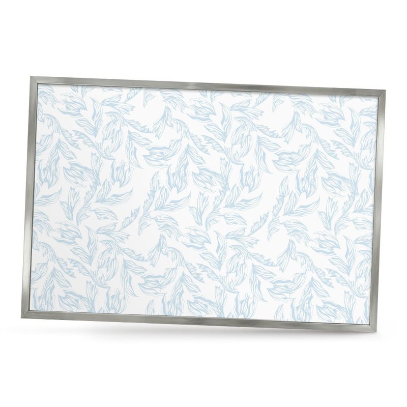 Magnetyczna tablica ozdobna ArtPrintCave 60x40 Lekki motyw w srebrnej ramie 1szt