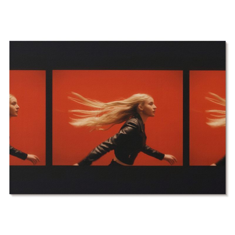 Plakat na Płótnie Tulup 29,7x21 cm (A4) Ruch i energia Do salonu, biura, sypialni 1 szt.