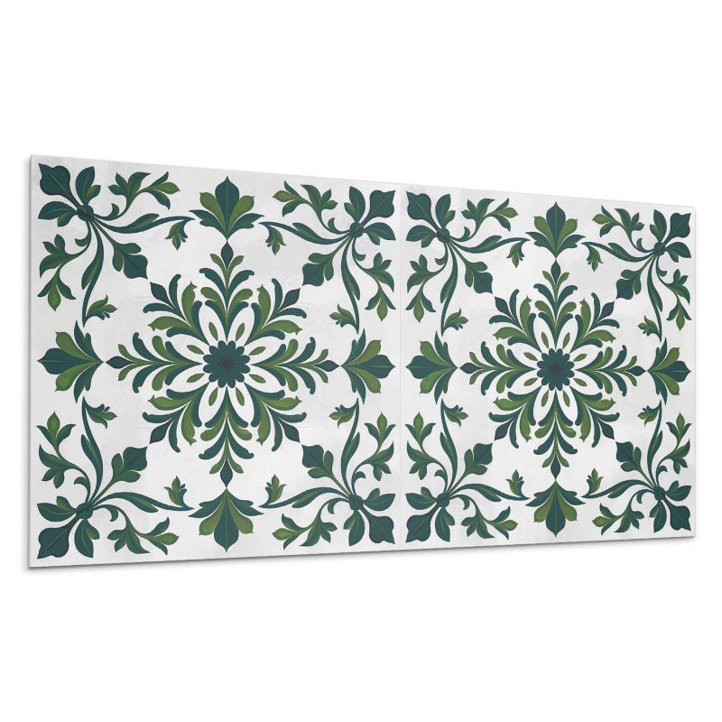 Panele samoprzylepne Wallfluent 60x30 cm Ornamenty z motywem roślinnym 6 szt.