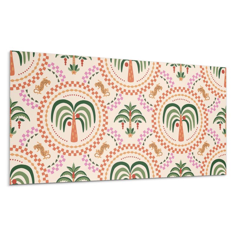 Panel samoprzylepny Wallfluent 120x60 cm Tropikalne inspiracje roślinne 1 szt.
