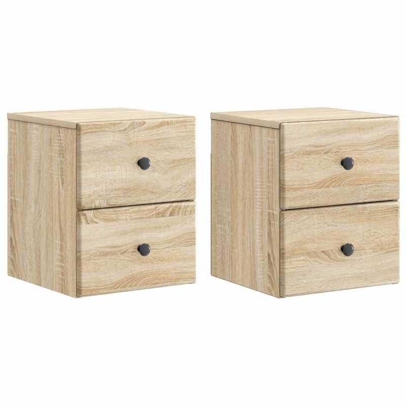 Szafki nocne wiszące WaszeMeble dąb sonoma WM-899150 2 szt.