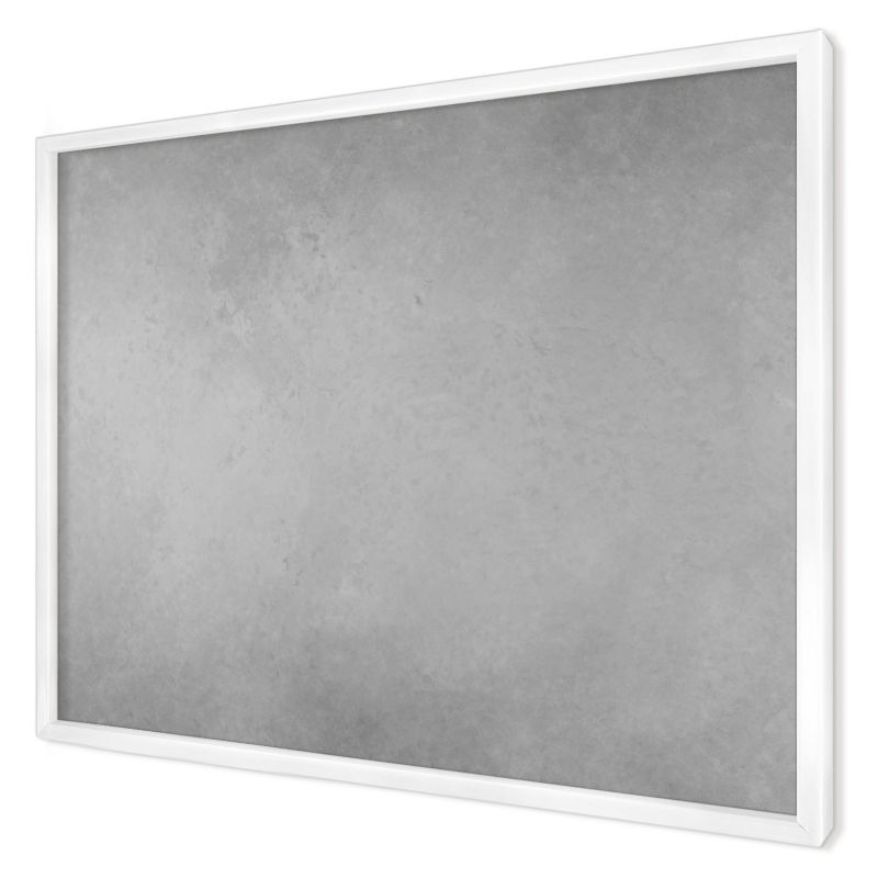 Ozdobna tablica na magnesy Wallfluent 70x50 Srebrzysta mgła w białej ramie 1szt