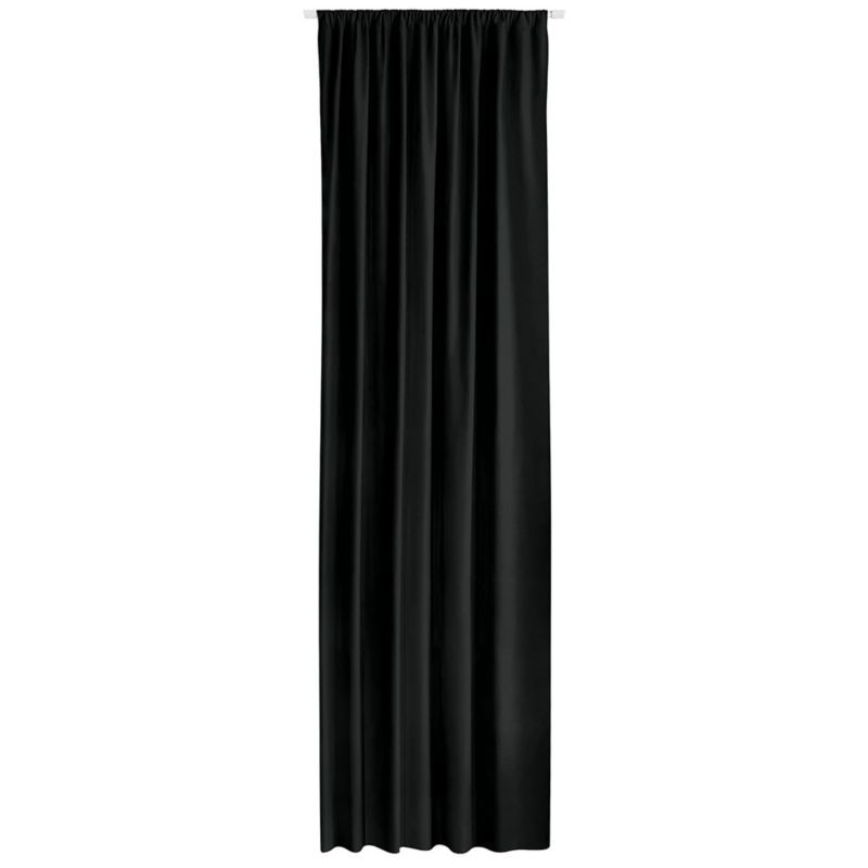 Zasłona zaciemniająca KOWALSKI Silent Shade 140x270 cm czarna 1 szt.