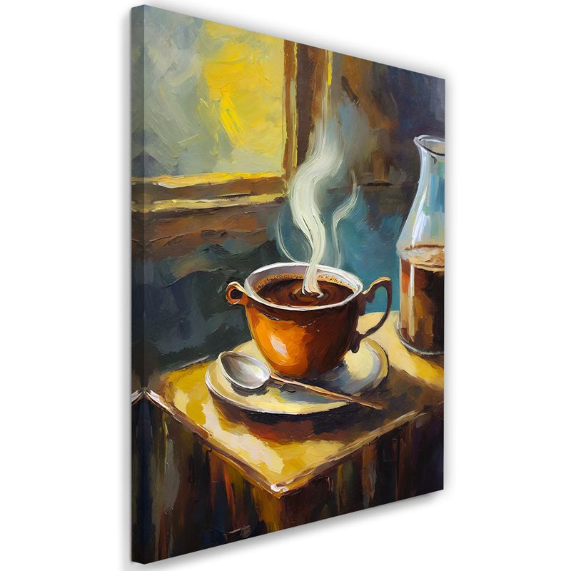 Obraz do kuchni jadalni Feeby Filiżanka Herbata w stylu Vintage 40x60cm 1szt