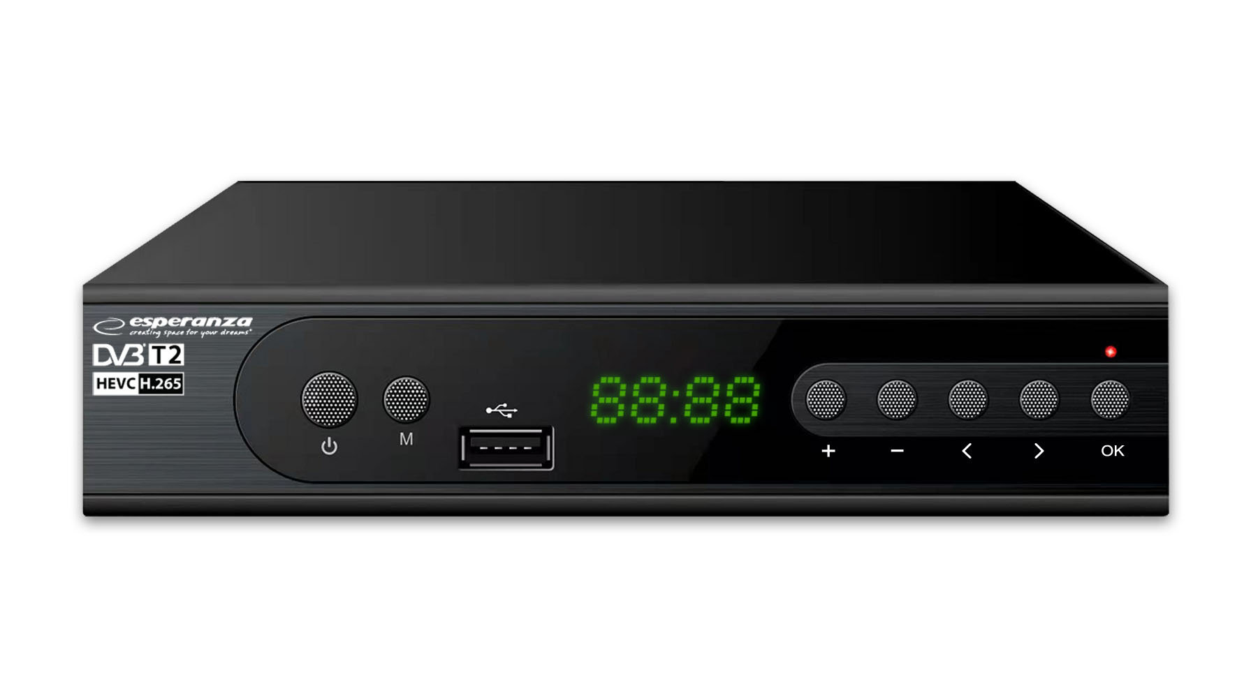 ESPERANZA Tuner TV DVB-T/T2 EV106r DVB-T2 H265/HEVC - Henryx24
