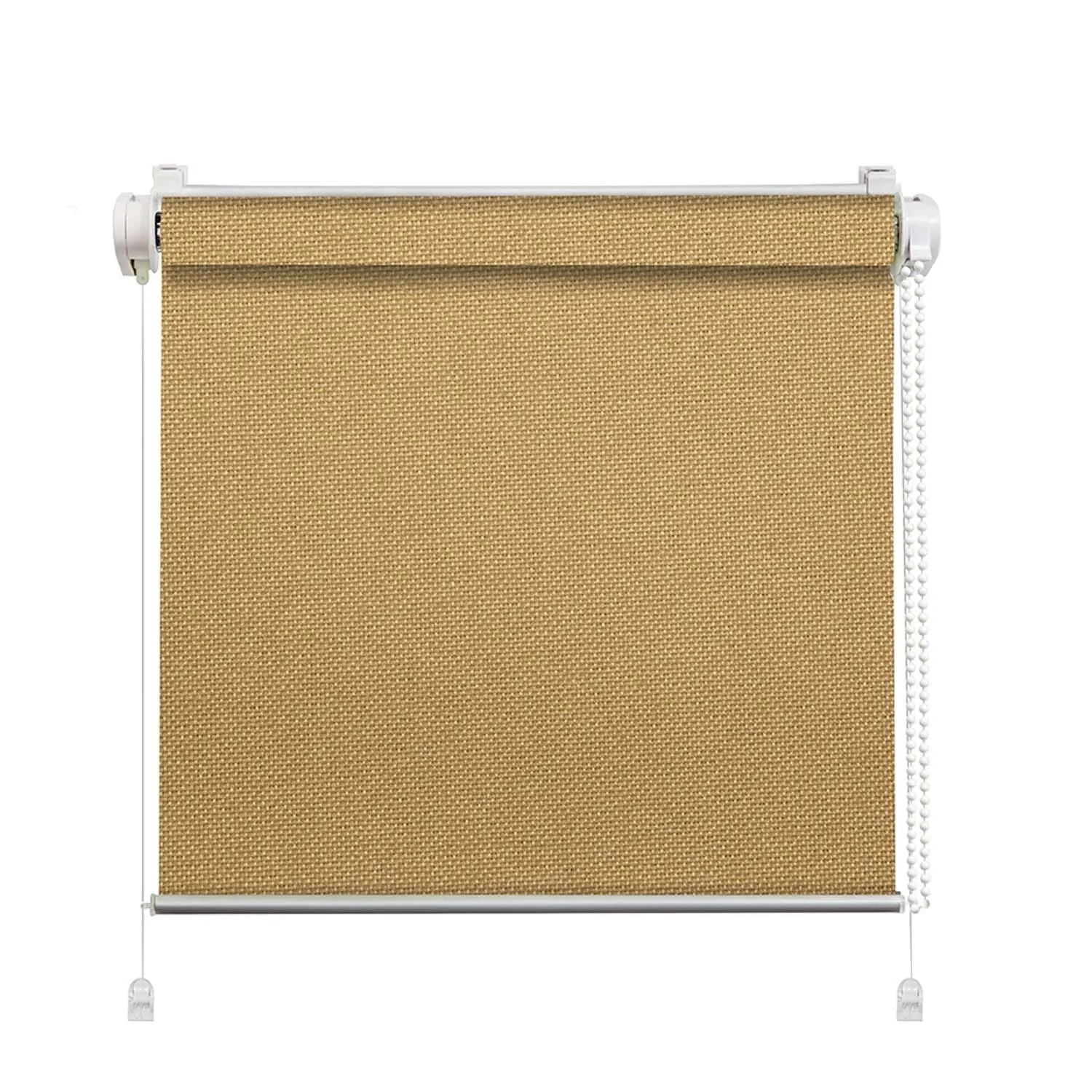 Mini roleta DESIGN CLICK brązowa 72,5 x 140 cm
