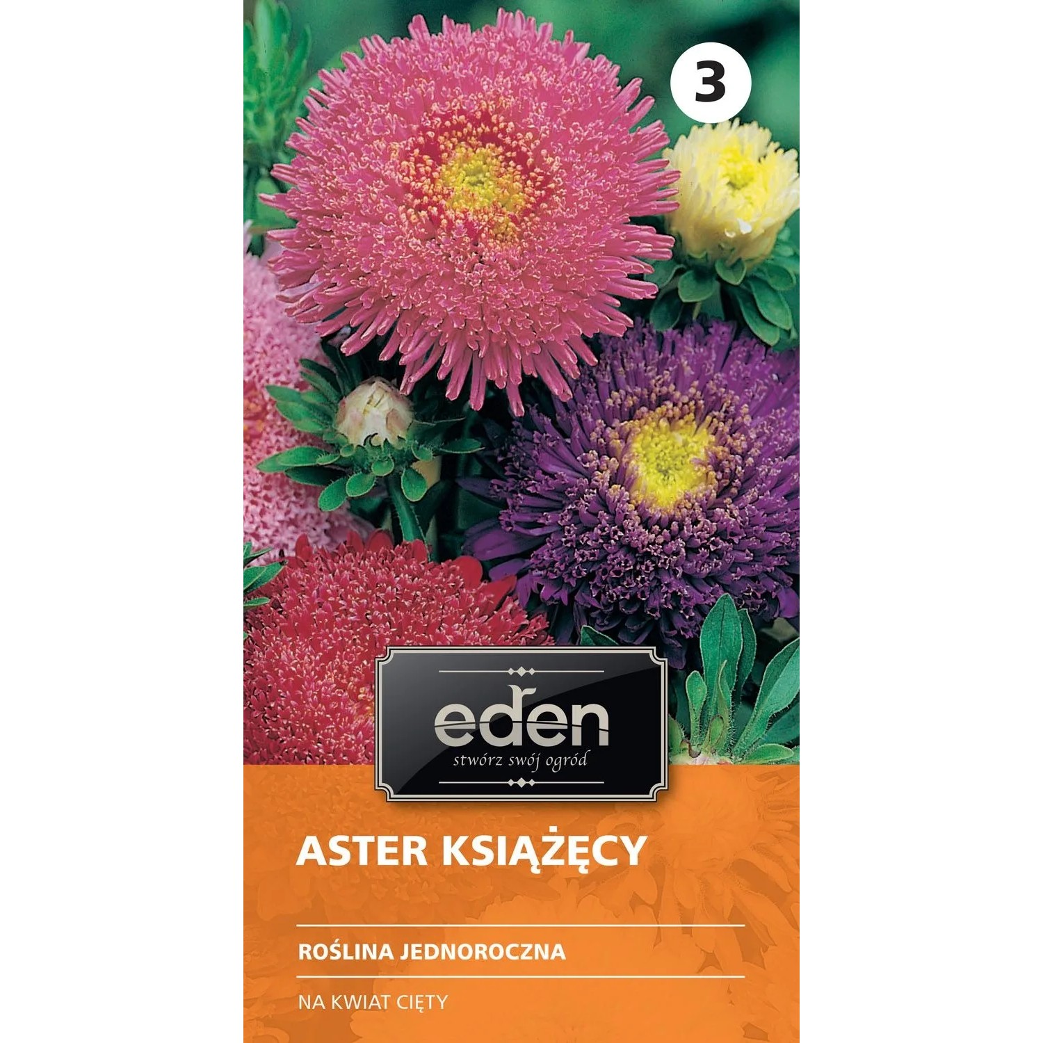 Aster chiński książęcy mieszanka - 0,5 g