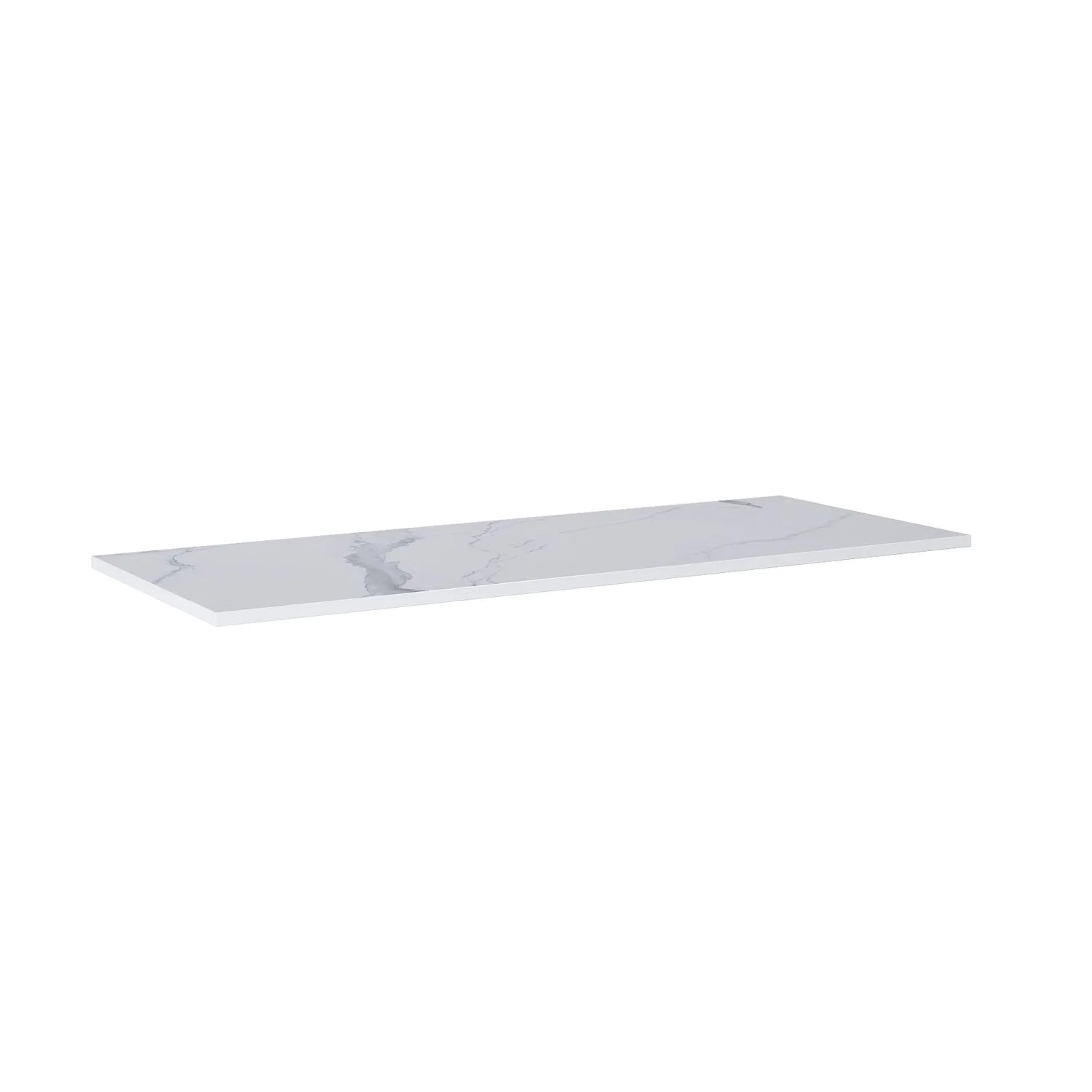 Blat marmur Calacatta white matt 140 x 49,4 x 2 cm
