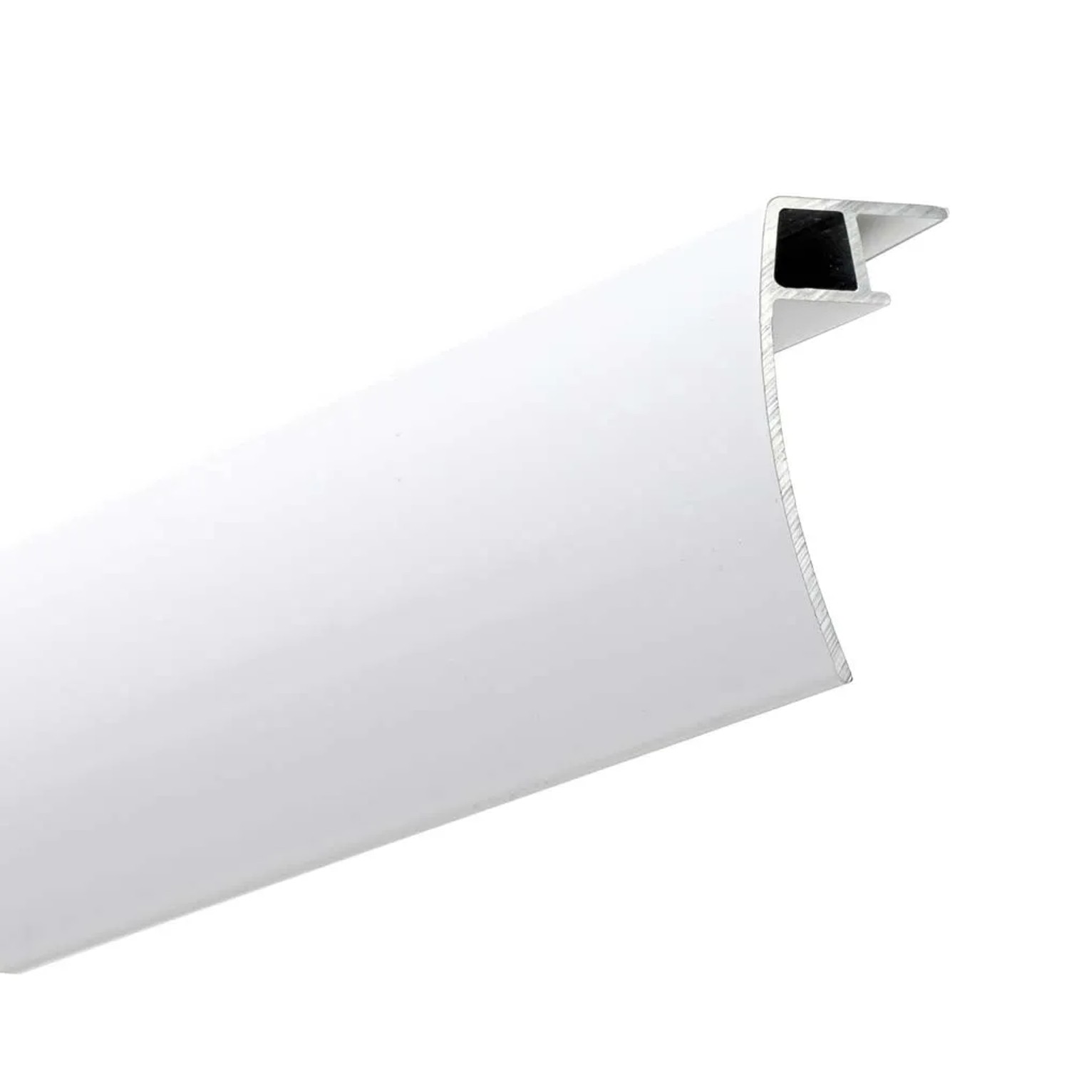 Osłona do szyny sufitowej aluminiowej białej Kowalski 200 cm