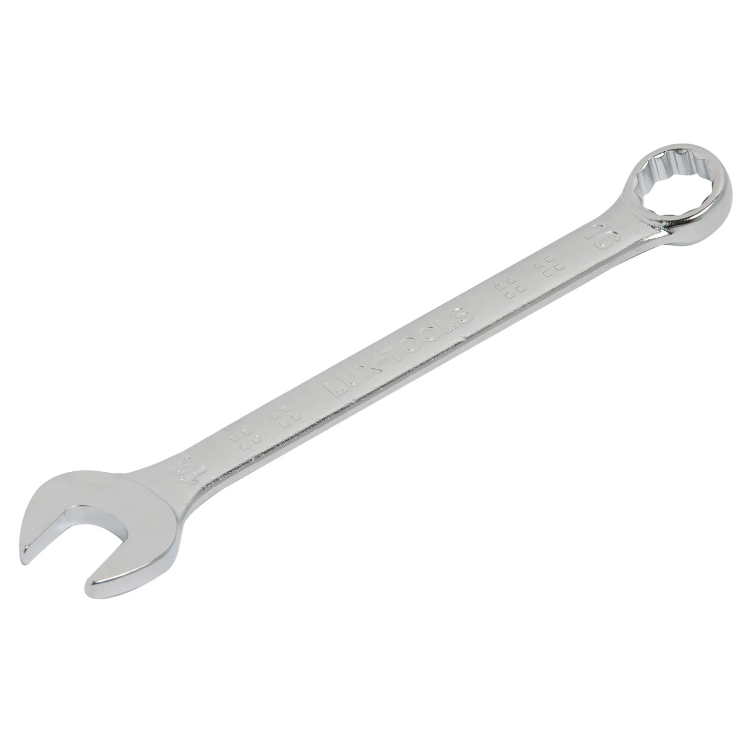 LUX-TOOLS Klucz płasko-oczkowy 16 mm