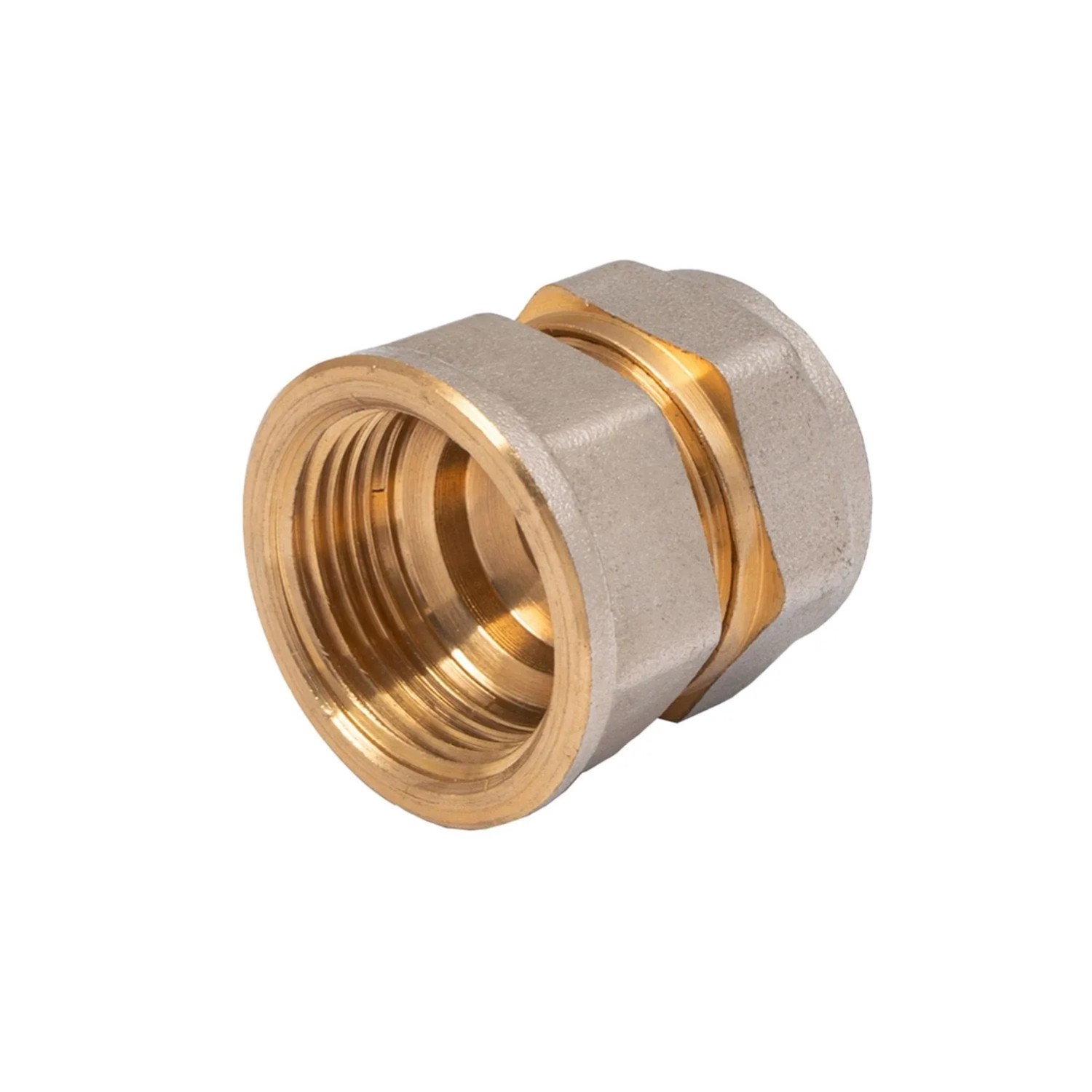 Idmar Złączka gwint wew. 1/2" x 20 mm x 2- wkład aluminiowy