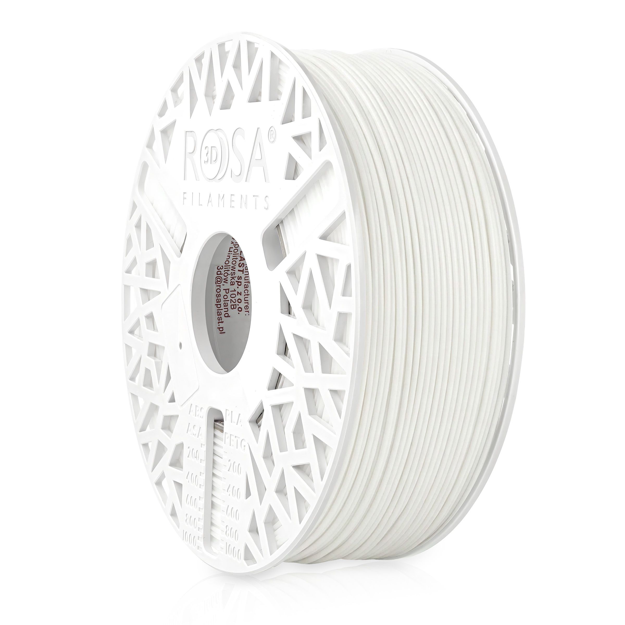 FILAMENT 3D HIPS High Impact, HT Natural White (1kg / 1.75mm)