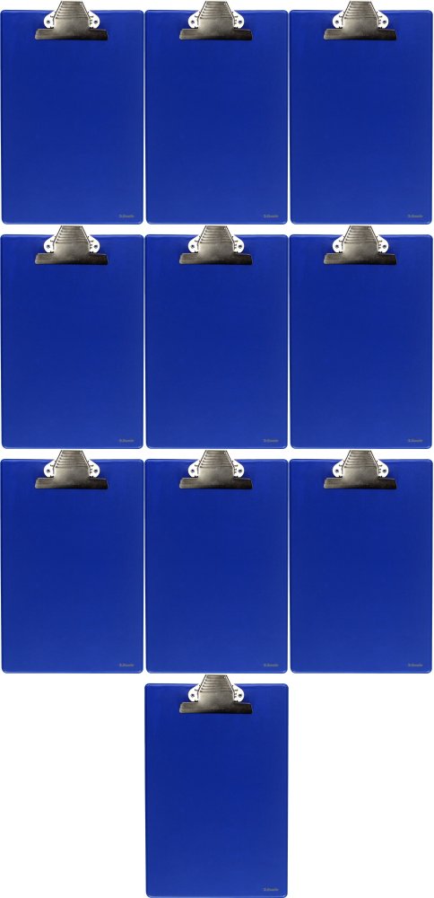 10x Clipboard Esselte, A4, niebieski