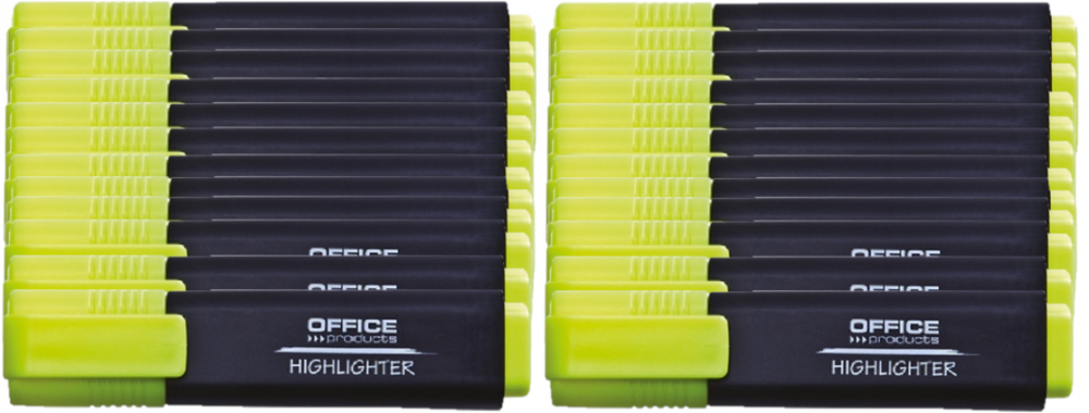 40x zakreślacz Office Products, ścięta, 1-5mm, żółty