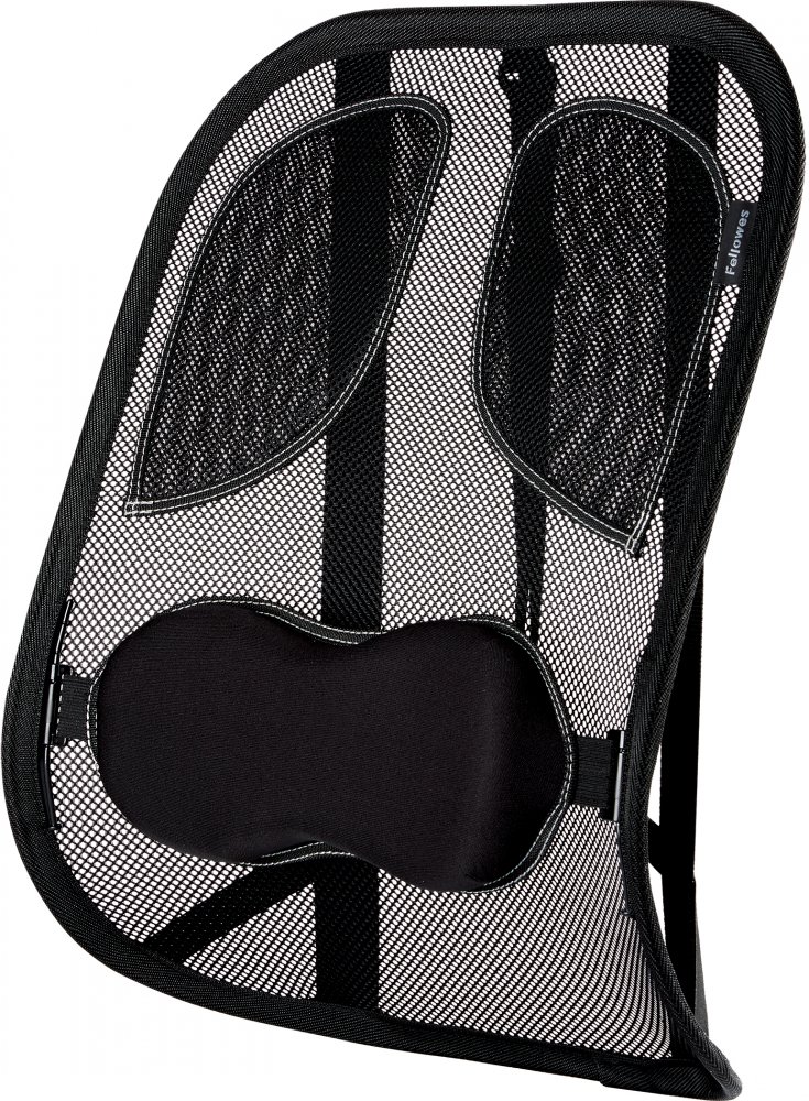 Podpórka pod plecy Fellowes Professional Series, siatkowa, profesjonalna, 505x440x150mm, czarny
