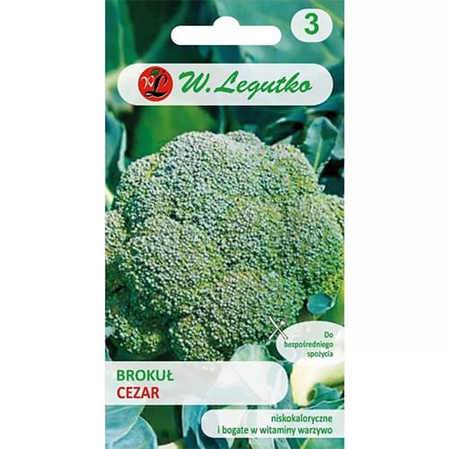 1 pac, Broccoli Cezar - Semințe: Mod de ambalare: 2 g