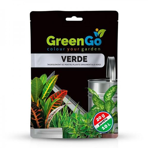 1 pac, GreenGo Verde - : Mod de ambalare: 20 g