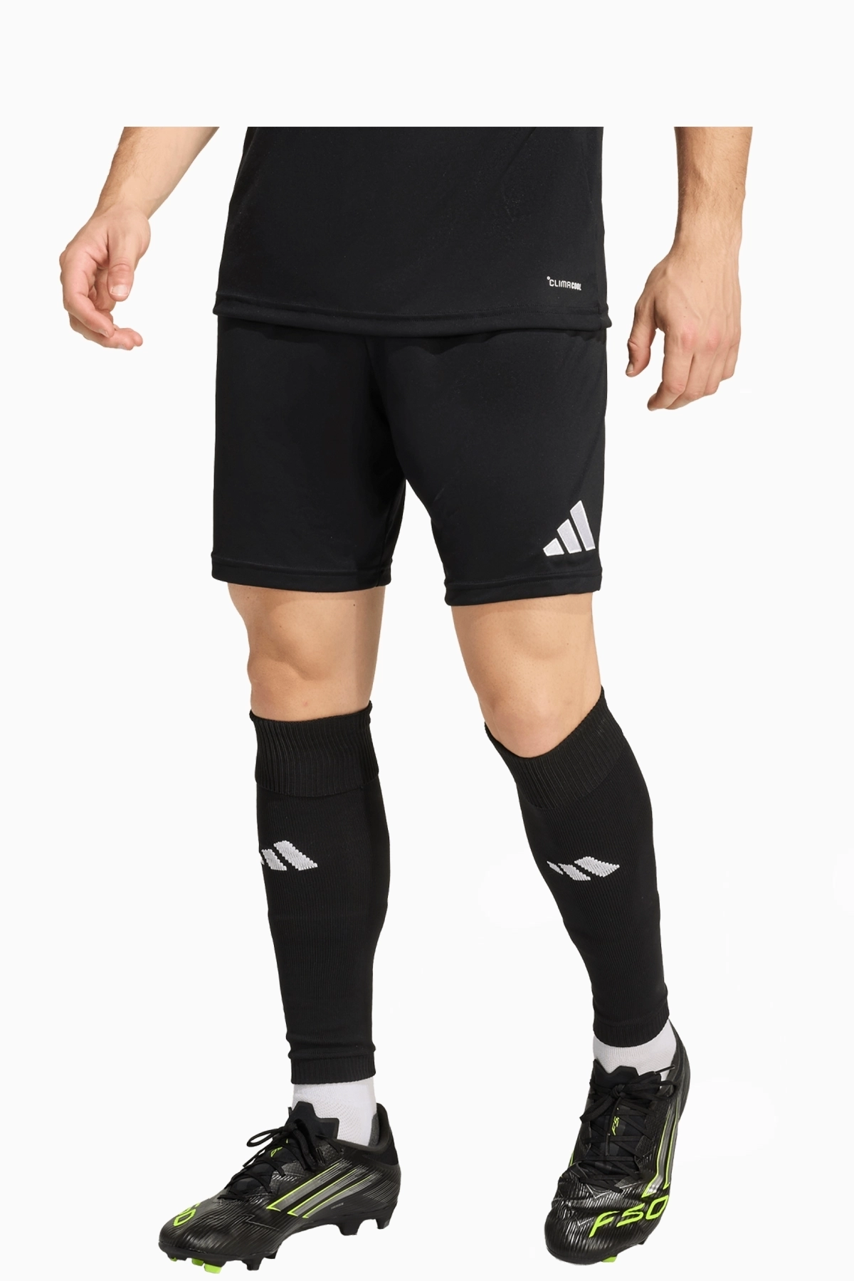 Spodenki treningowe adidas Miedź Legnica - Czarny
