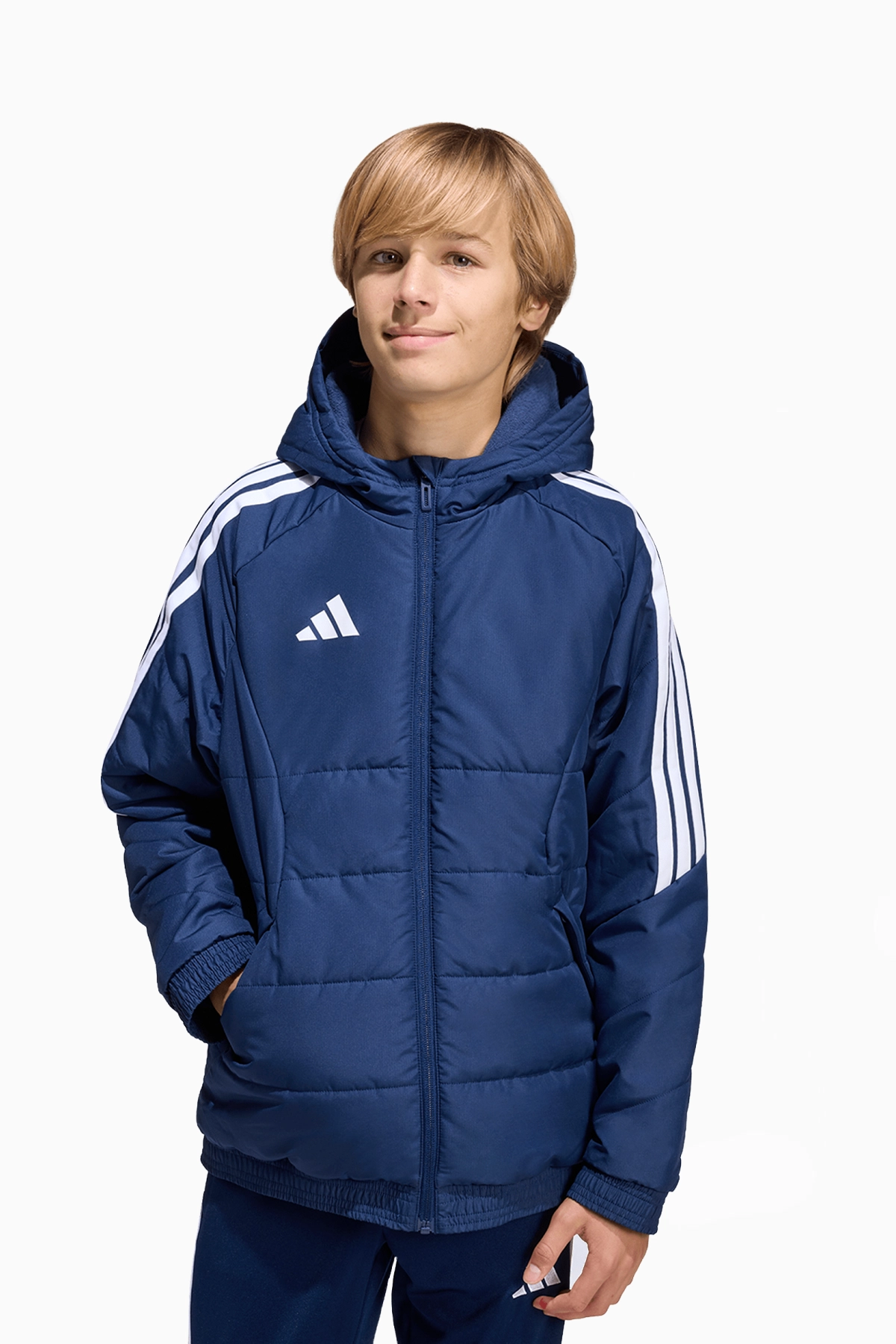 Kurtka adidas Tiro 26 Winter Junior - Granatowy