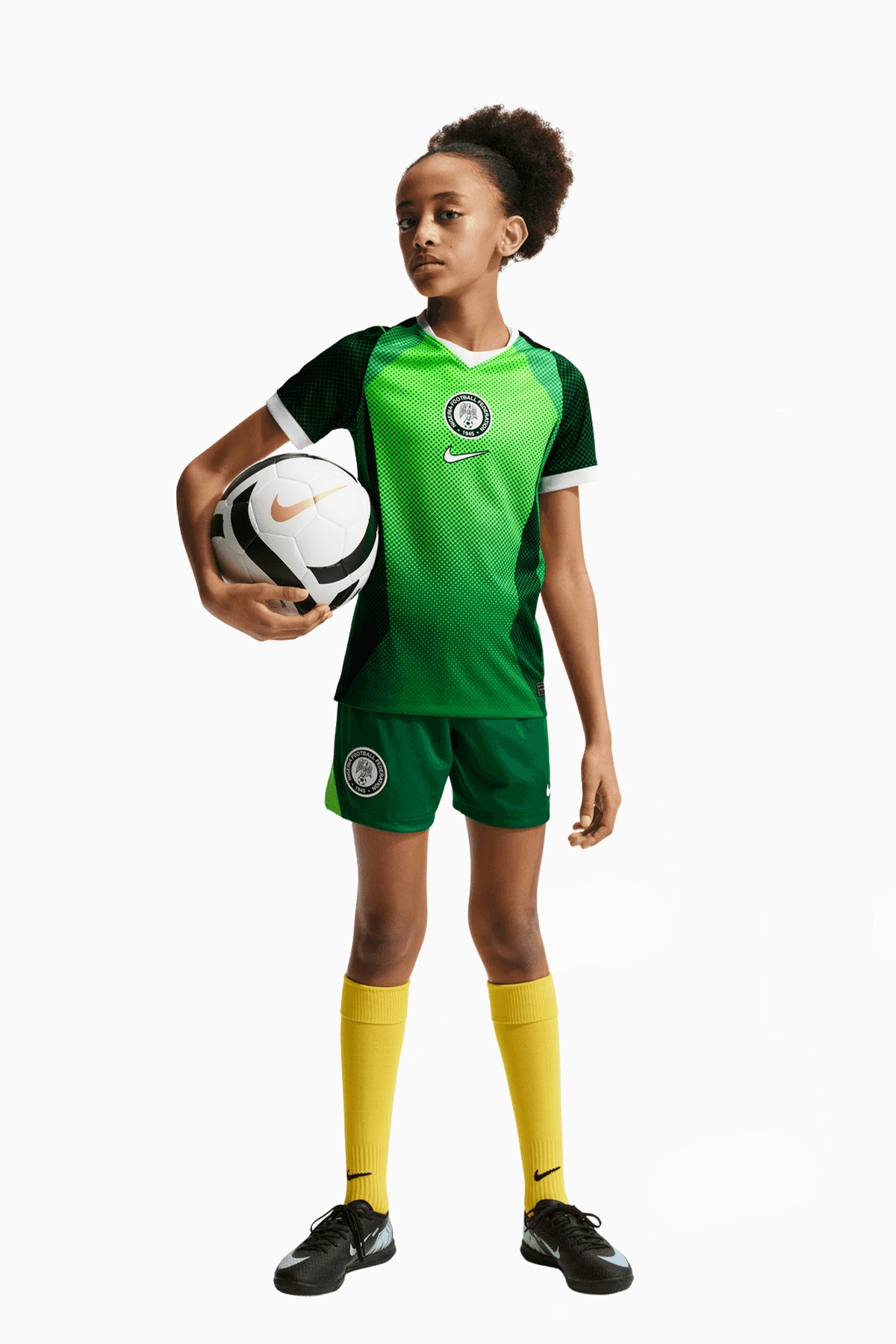 Koszulka Reprezentacji Nigerii Nike 2026 Domowa Stadium Junior - Zielony
