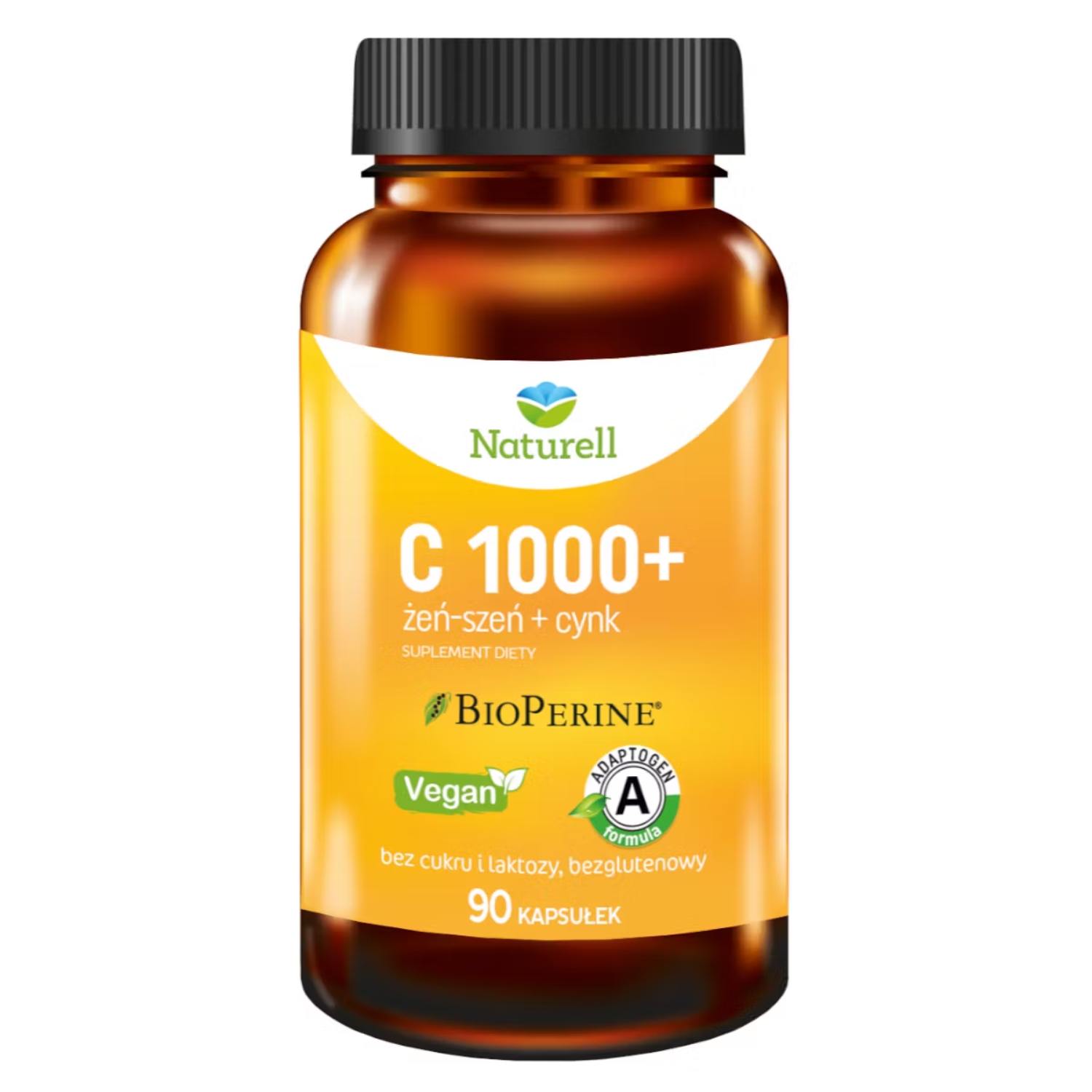 Naturell c 1000+, 90 kapsułek