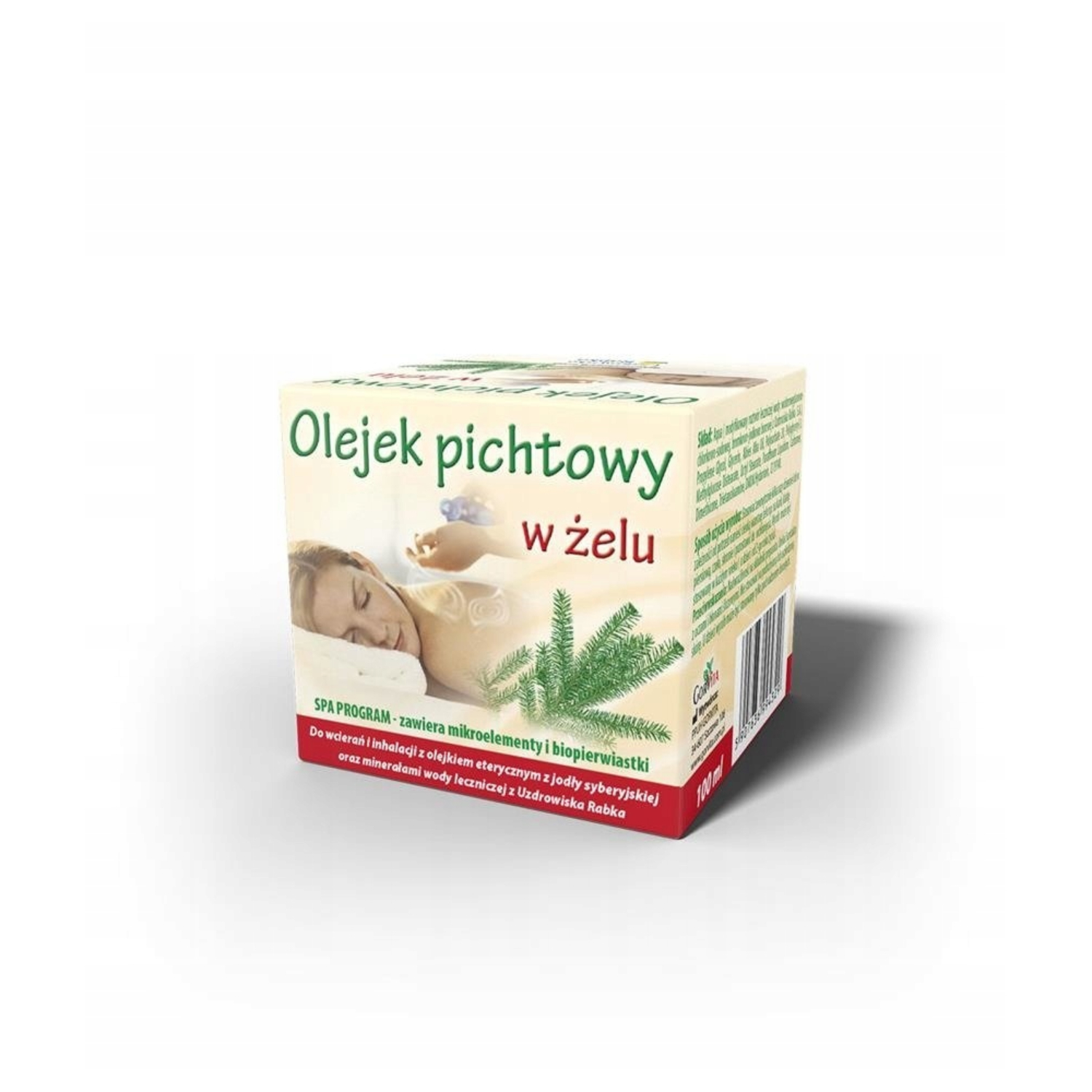 Gorvita - olejek pichtowy w żelu, na przeziębienie, 100 ml