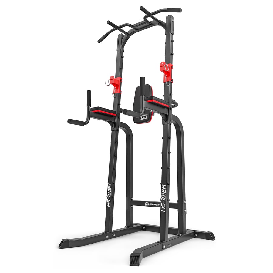 Power Tower Dip-Station HS-1018K mit Klimmzugstange