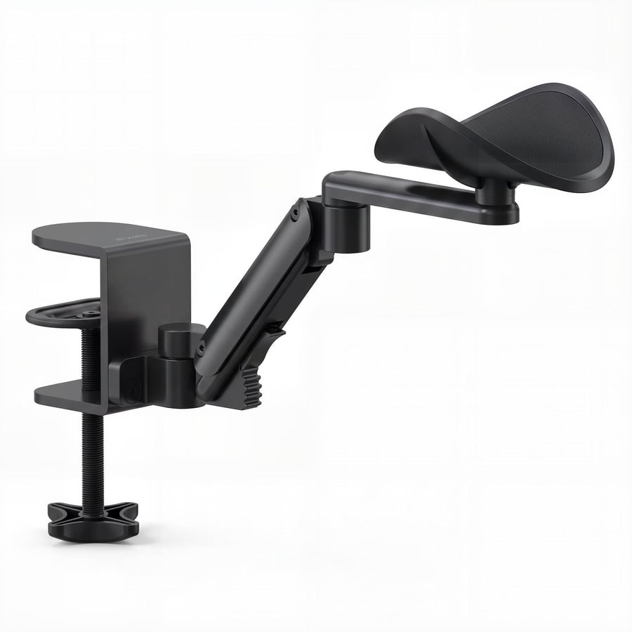 Ergonomická opierka predlaktia na stôl DV-194ODA čierna