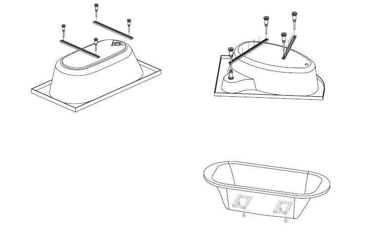 Sanplast stelaż do wanny 194-STW-001
