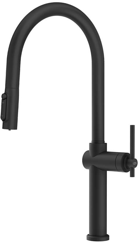 Gessi Habito bateria kuchenna do filtra wody stojąca czarna 60872.299
