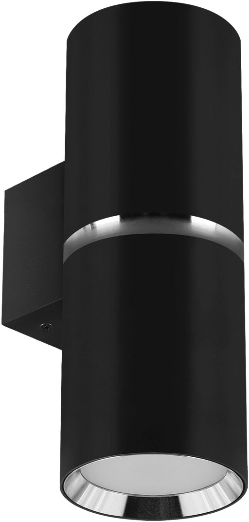 Strühm Dior kinkiet 2x35 W czarny/chrom 04268