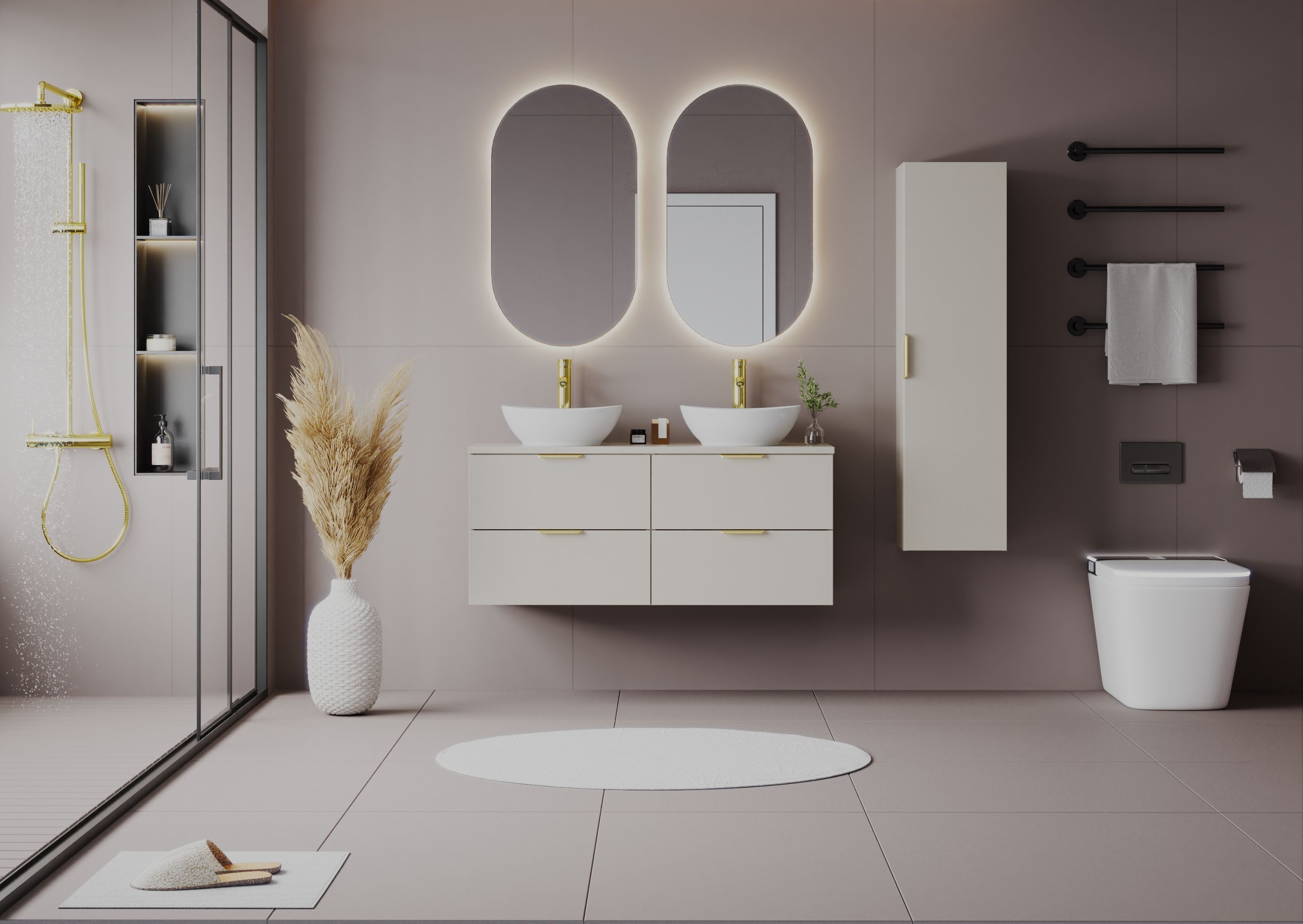 Megstyl blat 120x46 cm kaszmir 2046