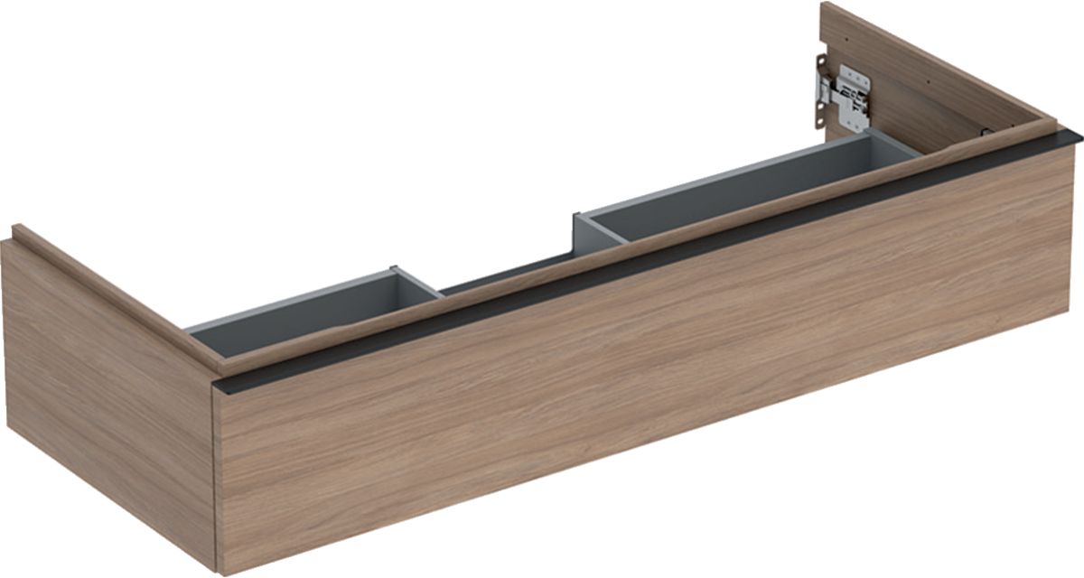 Geberit iCon szafka 118,4 cm podumywalkowa wisząca dąb/lava mat 502.313.JH.1