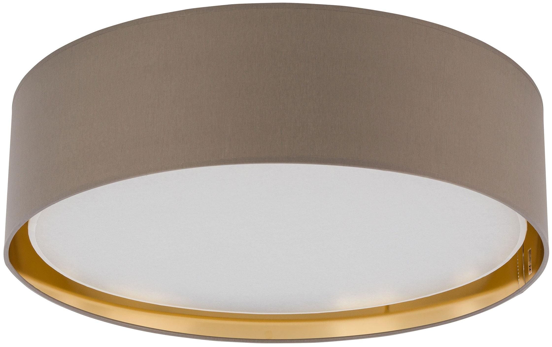 TK Lighting Bilbao plafon 4x15W beżowy/złoty 4399