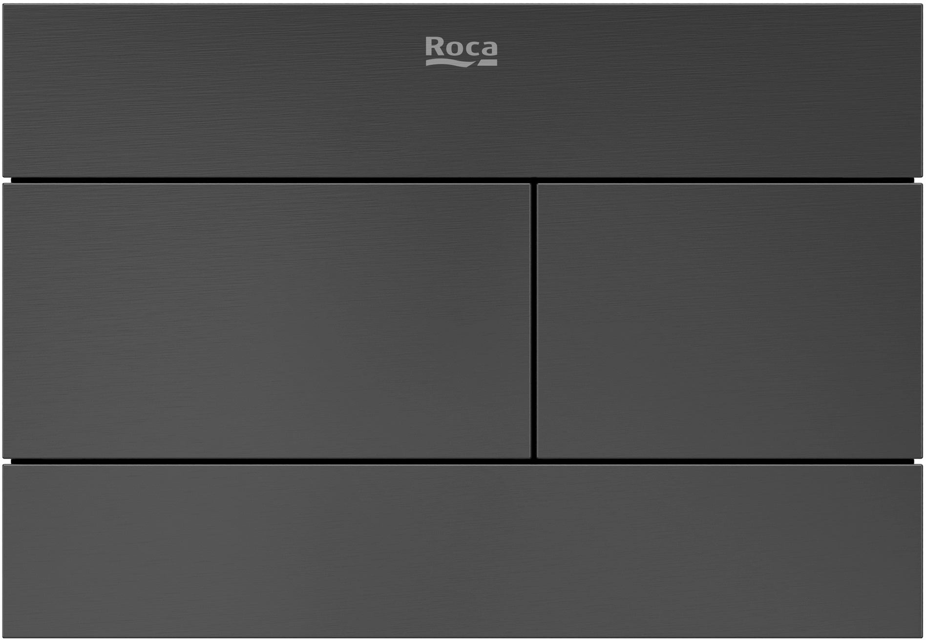 Roca Duplo S przycisk spłukujący do WC czarny A8902243NM