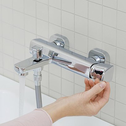Ravak 10° Free bateria wannowo-prysznicowa ścienna chrom X070131