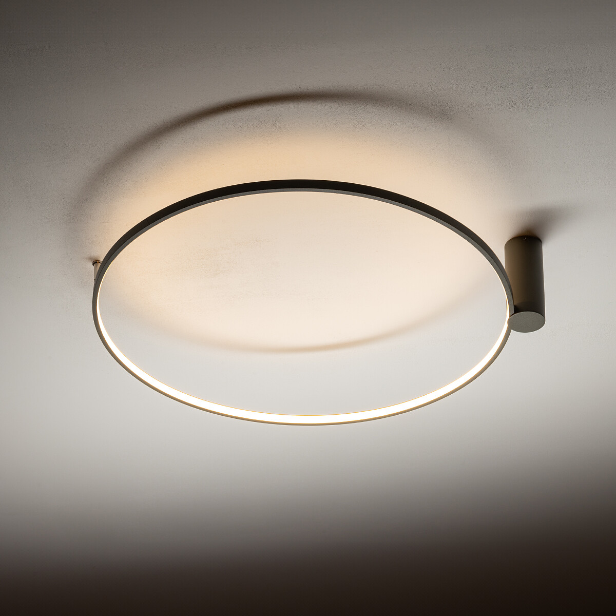 Nowodvorski Lighting Circolo Led lampa podsufitowa 1x21 W Silk olive 11402