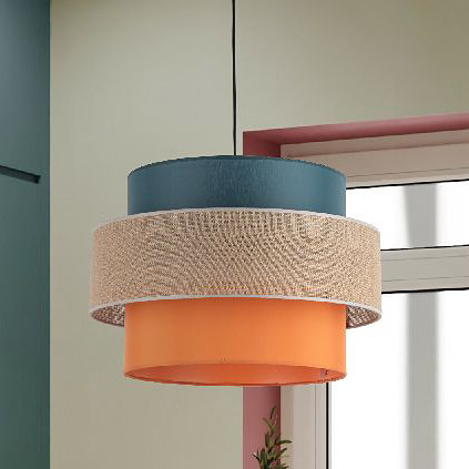 TK Lighting Trio lampa wisząca 1x15 W czarna 2758