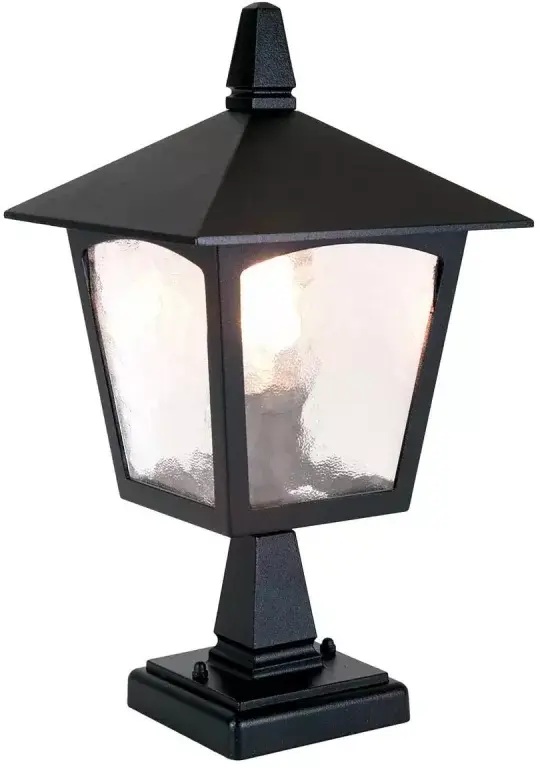Elstead Lighting York lampa stojąca zewnętrzna 1x60 W czarna BL7-BLACK