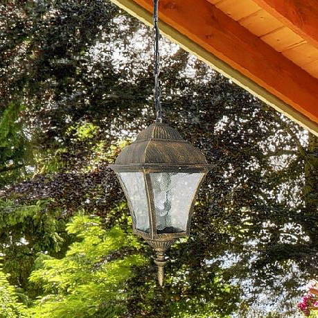 Rabalux Toscana lampa wisząca zewnętrzna 1x60 W złota 8394