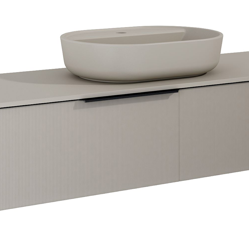 Elita Soho Slim szafka 160x45,3x31,8 cm podumywalkowa wisząca fume matt RE081604047020 - Wysyłka w 24h